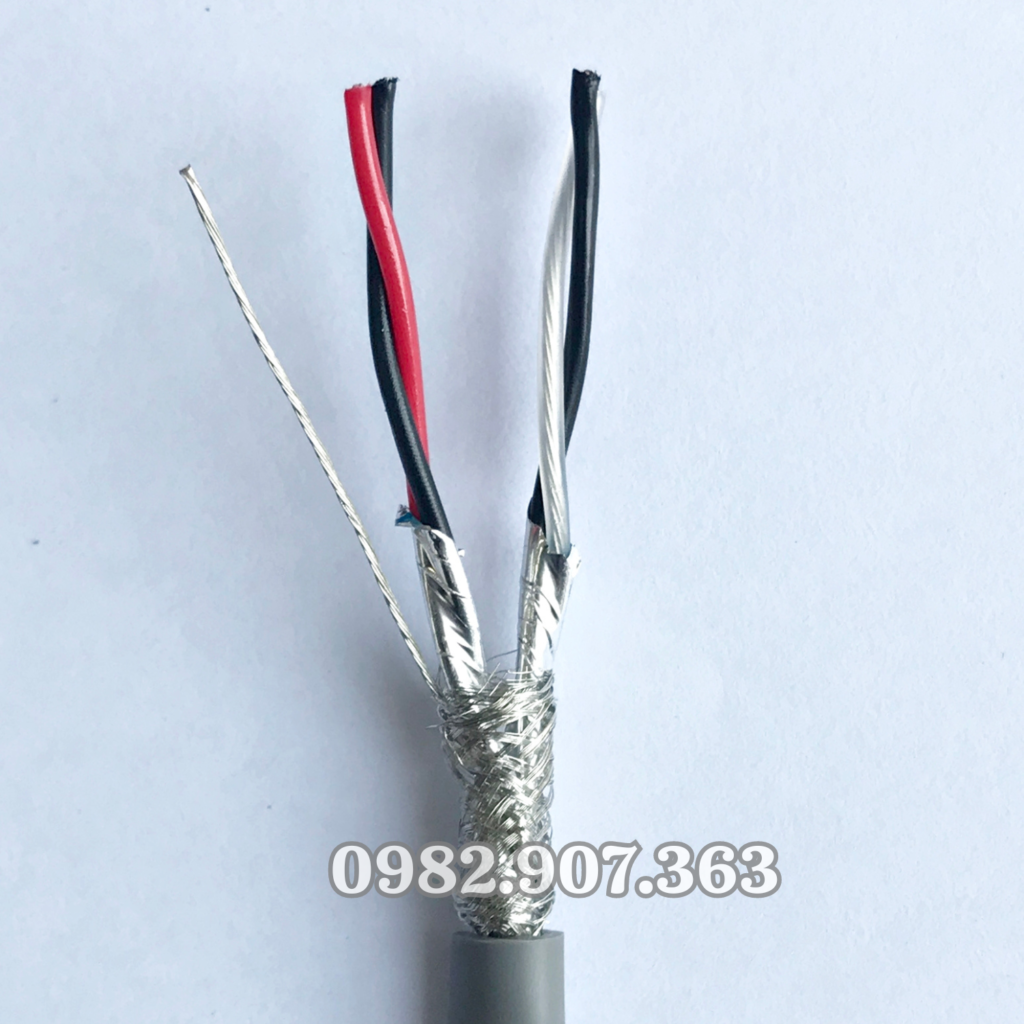 (Giá tốt nhất) Cáp tín hiệu điều khiển vặn xoắn 2 lớp chống nhiễu Altek Kabel 2 Pair 16,18,20,22AWG AL Foil + Shield (Giá tốt nhất) Cáp tín hiệu điều khiển vặn xoắn 2 lớp chống nhiễu Altek Kabel 2 Pair 16,18,20,22AWG AL Foil + Shield