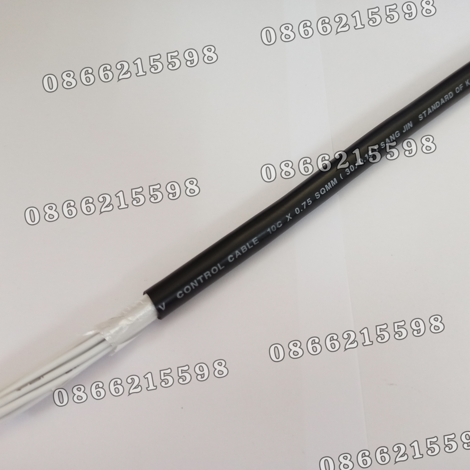 ( Giá tốt nhất ) Cáp điều khiển 10 lõi Sangjin – Korea